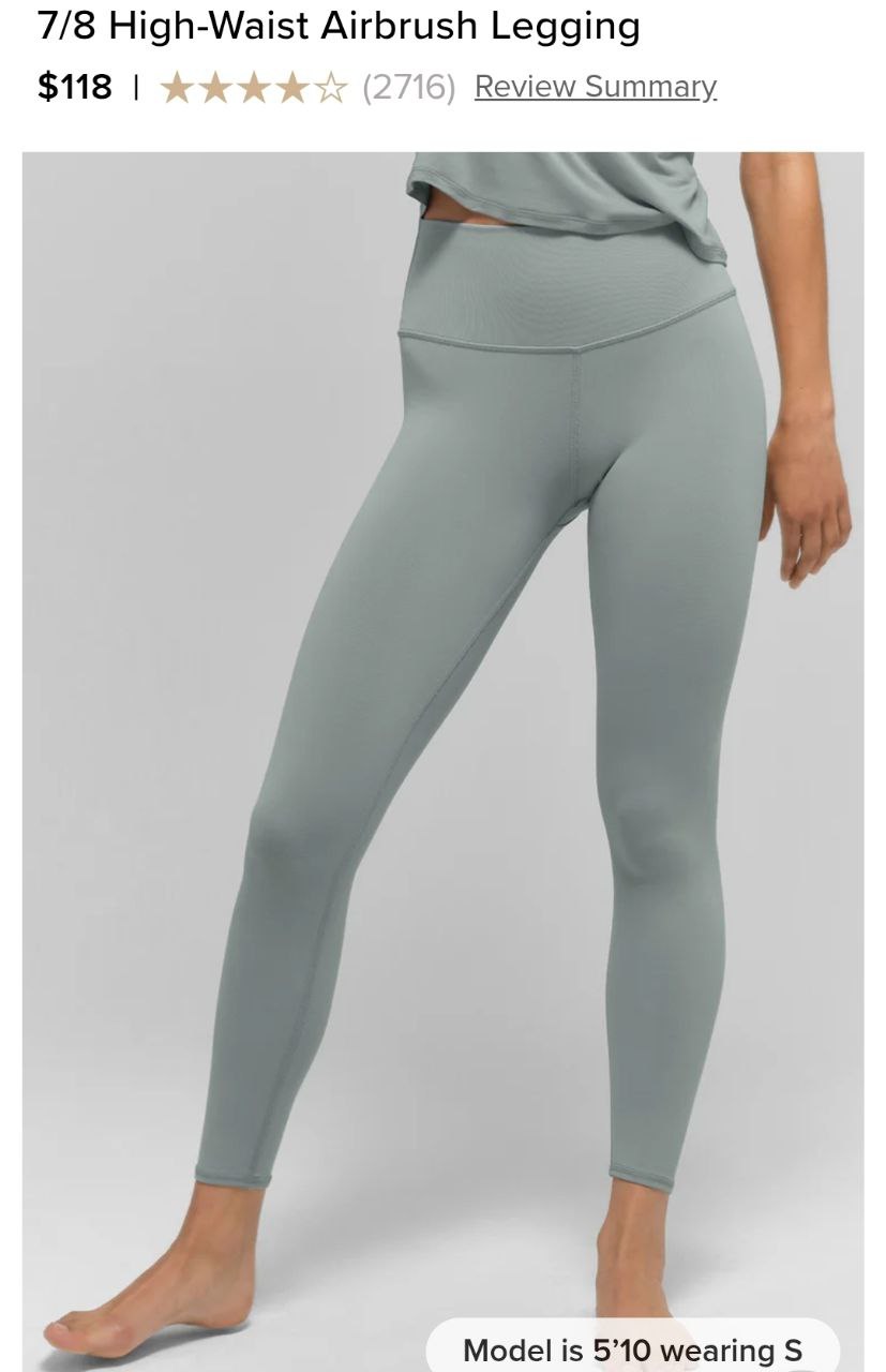 7/8 High-Waist Airbrush Legging
