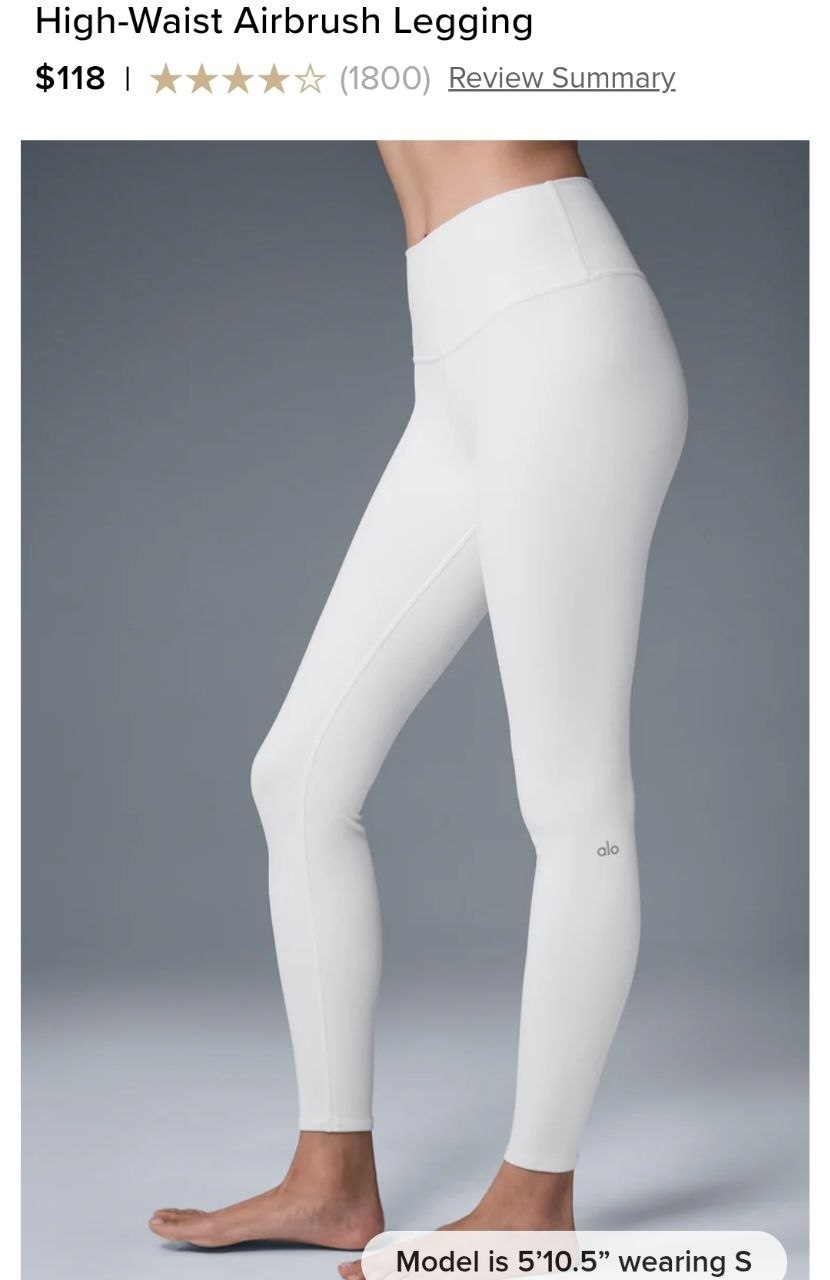 High-Waist Airbrush Legging