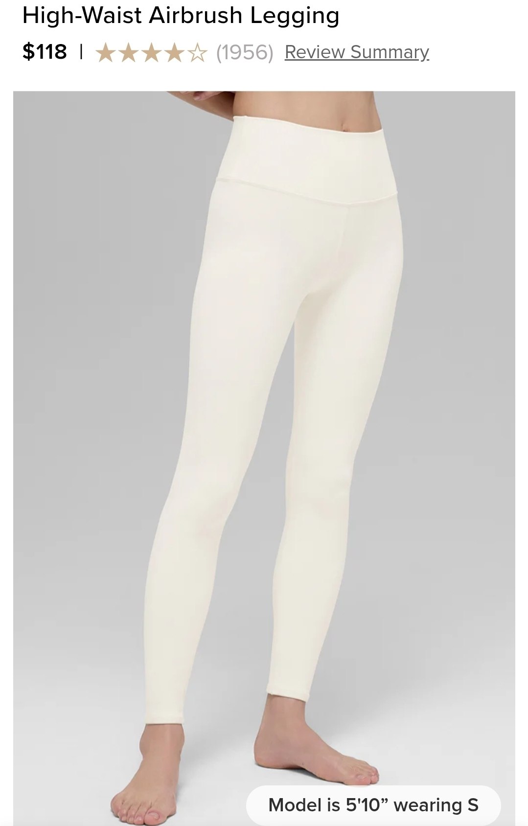 High-Waist Airbrush Legging
