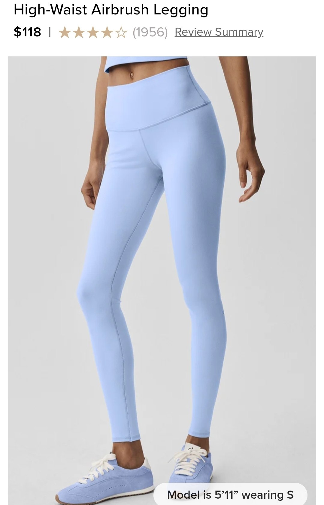 High-Waist Airbrush Legging