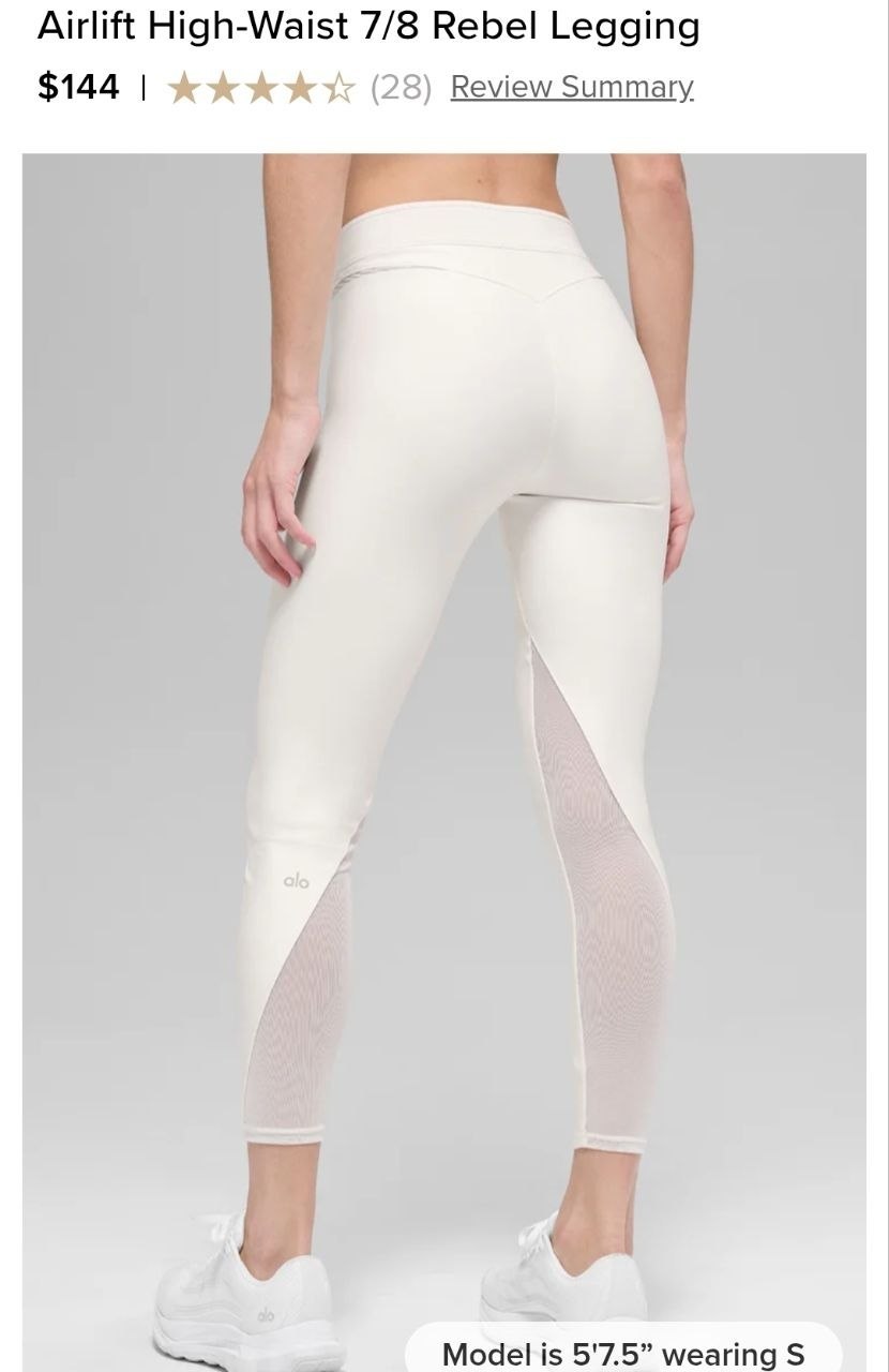 Airlift High-Waist 7/8 Rebel Legging