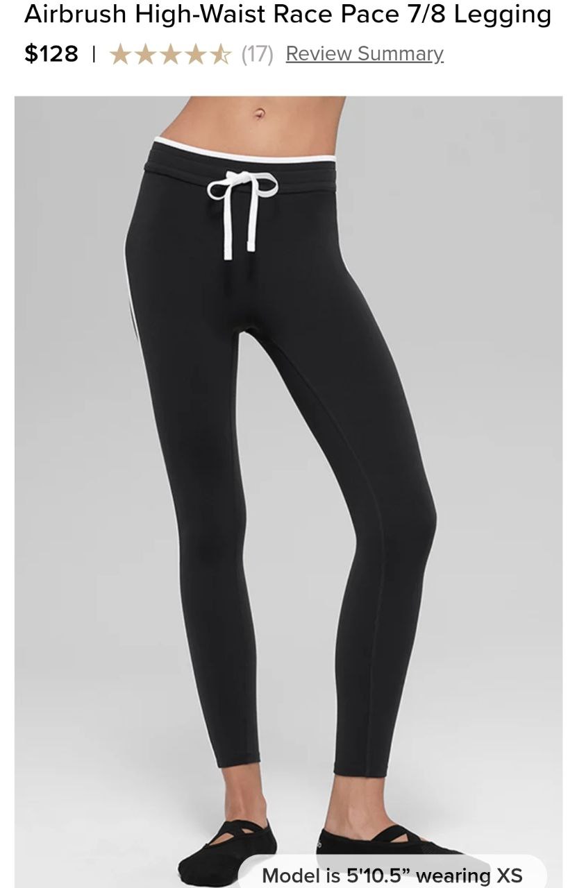 Airbrush High-Waist Race Pace 7/8 Legging