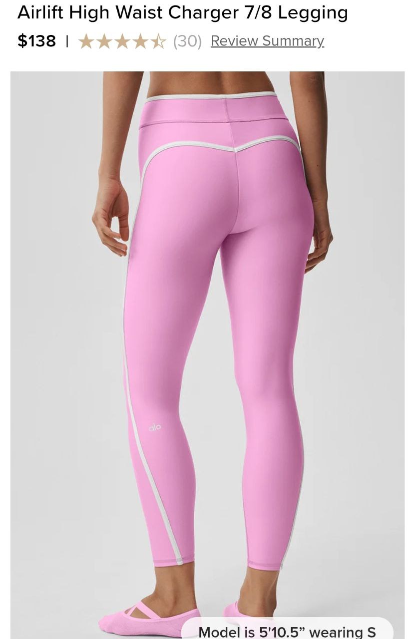 Airlift High Waist Charger 7/8 Legging