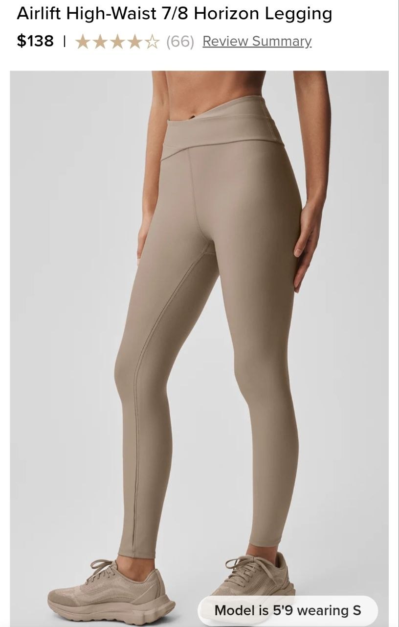 Airlift High-Waist 7/8 Horizon Legging