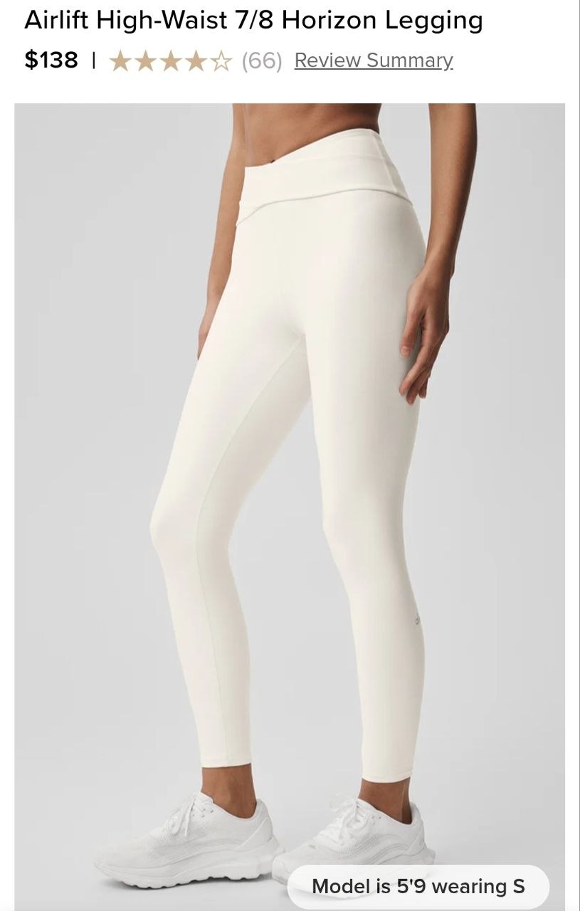 Airlift High-Waist 7/8 Horizon Legging