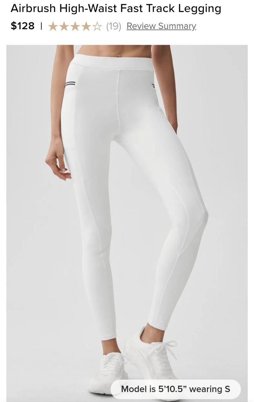Airbrush High-Waist Fast Track Legging