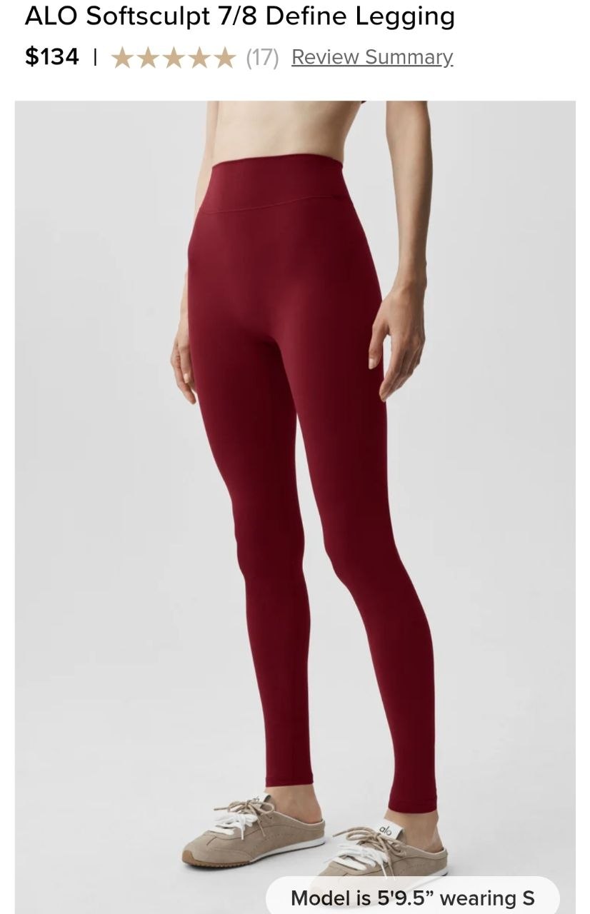 ALO Softsculpt 7/8 Define Legging