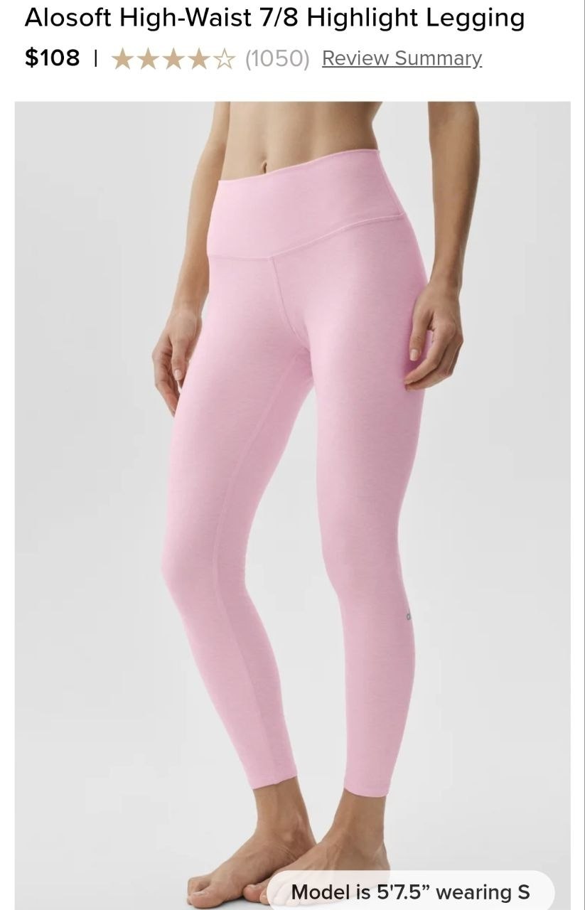 Alosoft High-Waist 7/8 Highlight Legging