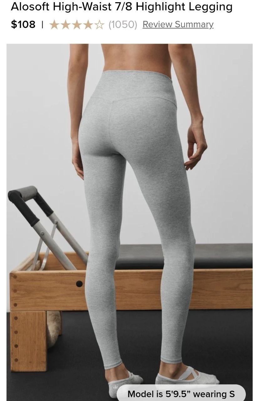 Alosoft High-Waist 7/8 Highlight Legging