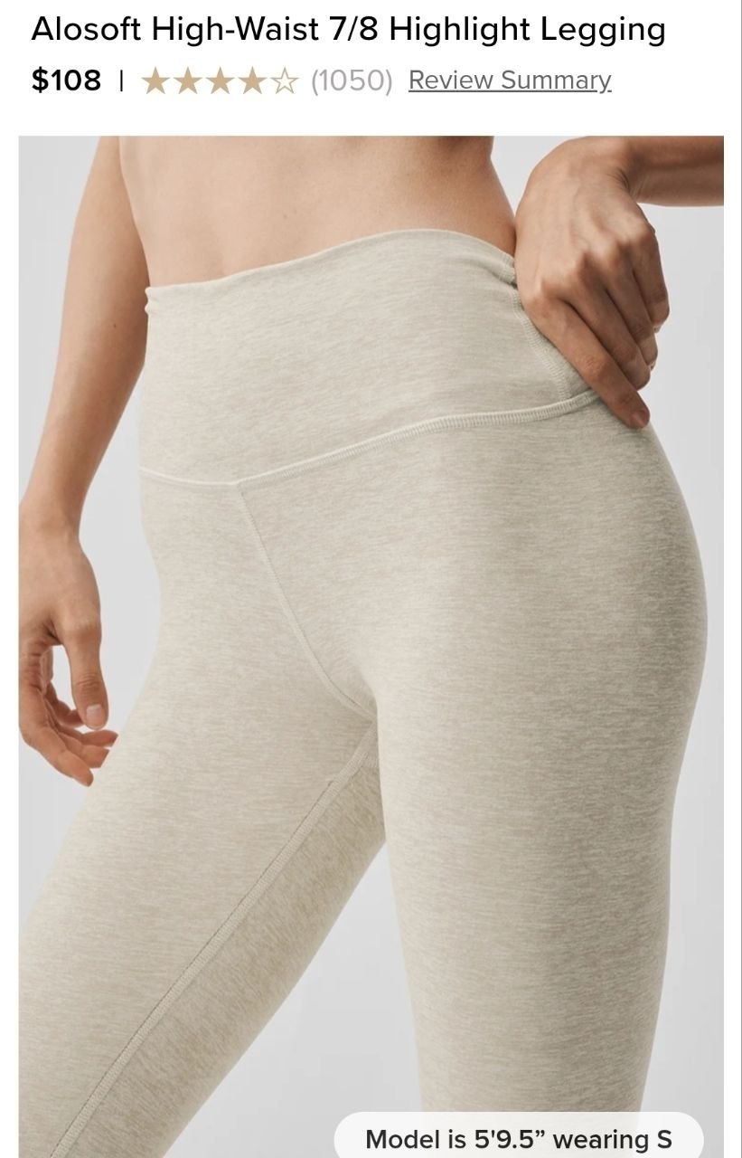 Alosoft High-Waist 7/8 Highlight Legging