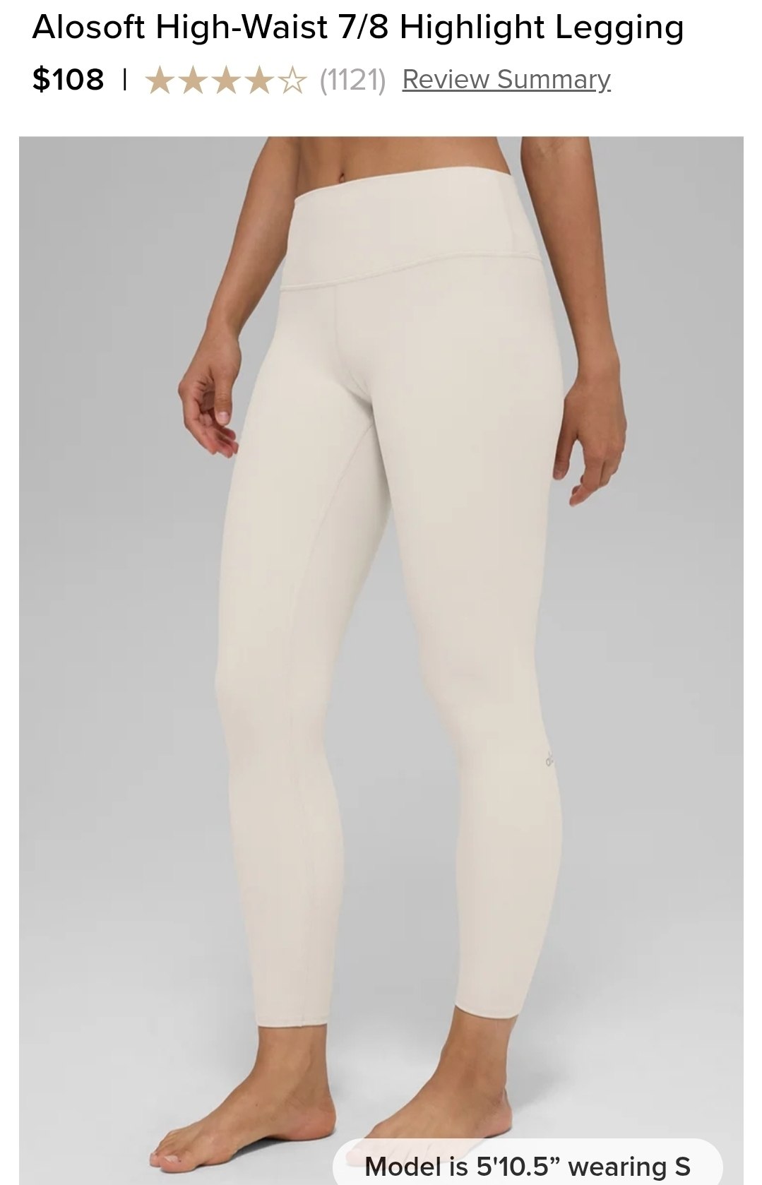 Alosoft High-Waist 7/8 Highlight Legging