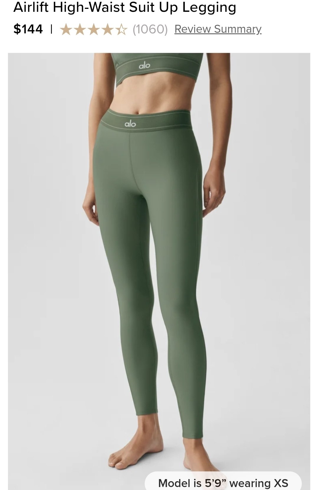 Airlift High-Waist Suit Up Legging