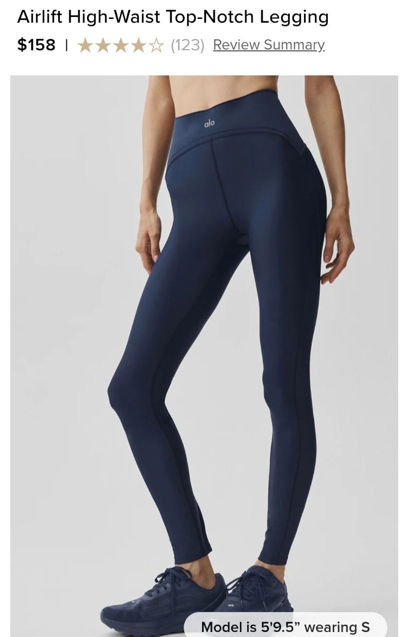 Airlift High-Waist Top-Notch Legging