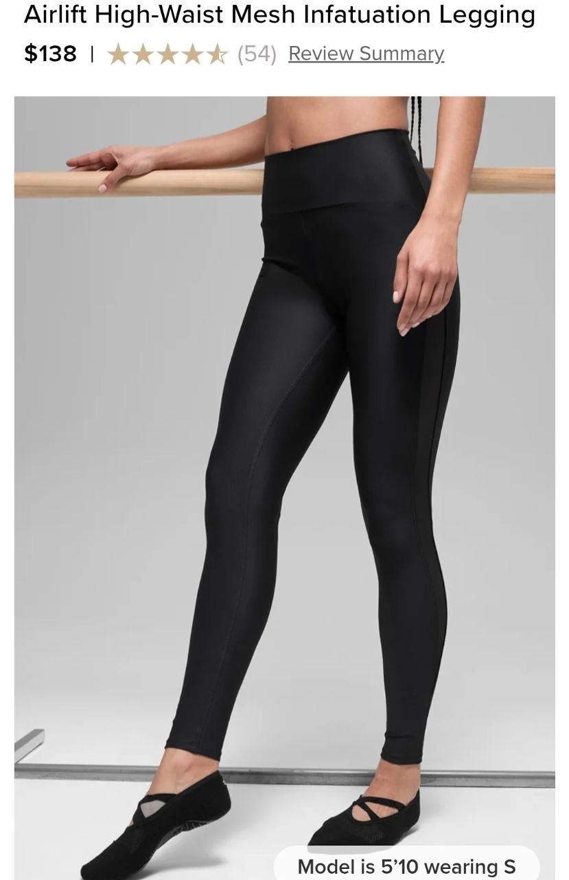 Airlift High-Waist Mesh Infatuation Legging
