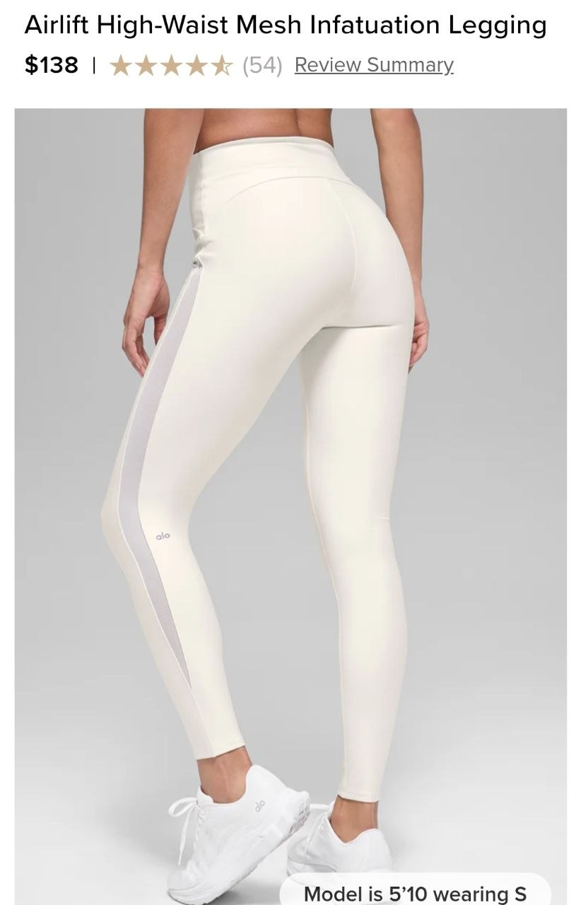 Airlift High-Waist Mesh Infatuation Legging