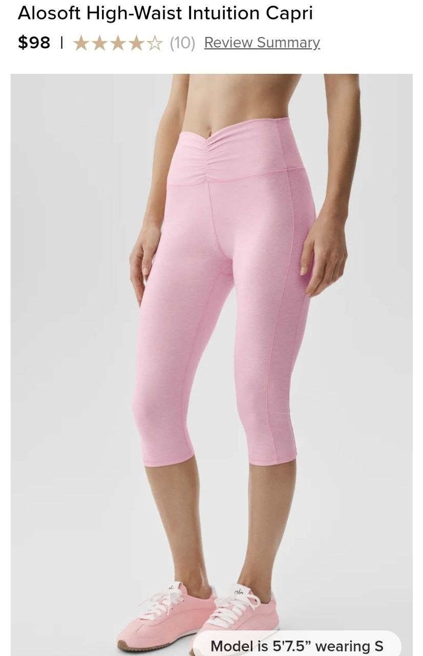 Alosoft High-Waist Intuition Capri