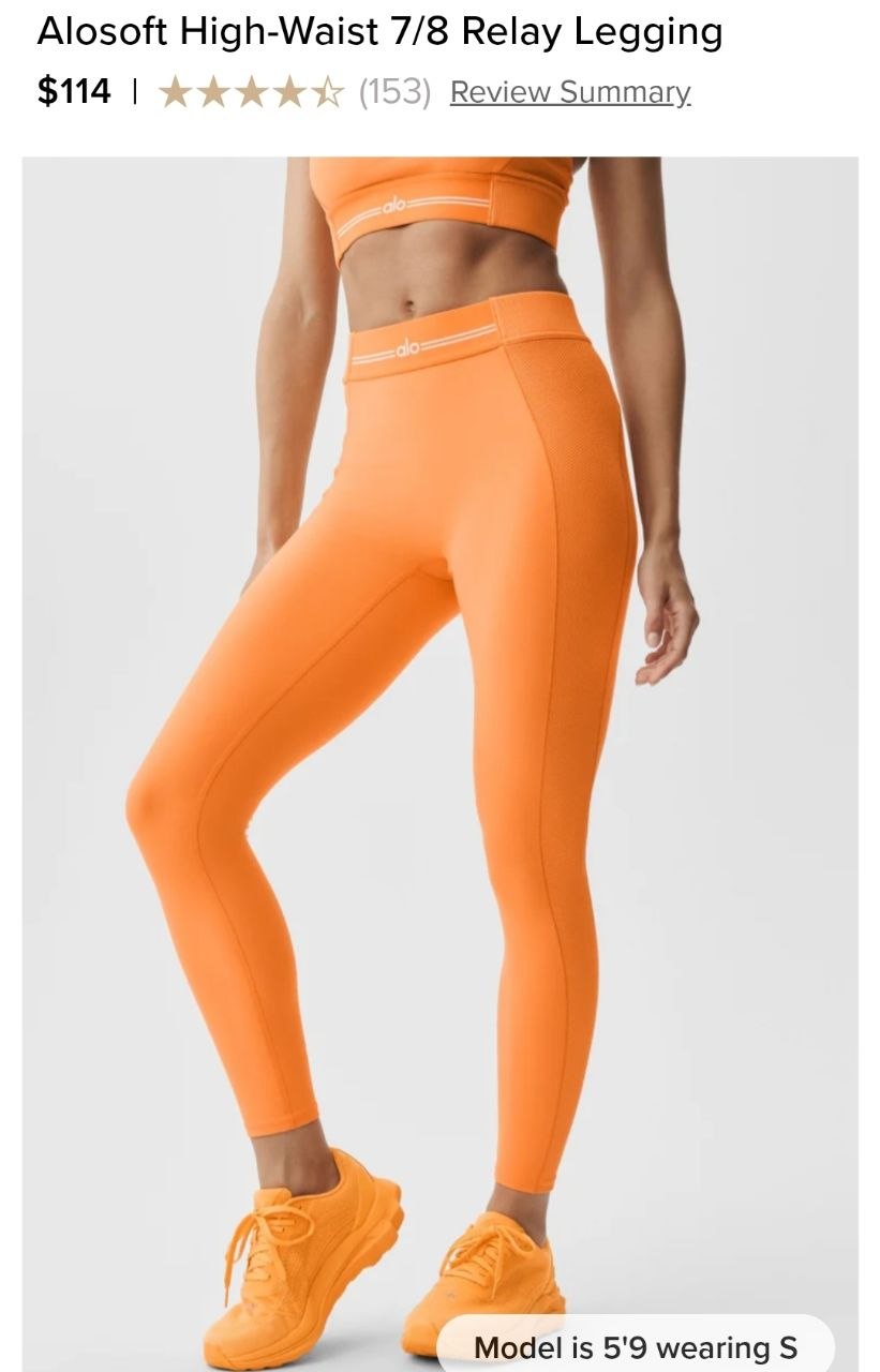 Alosoft High-Waist 7/8 Relay Legging