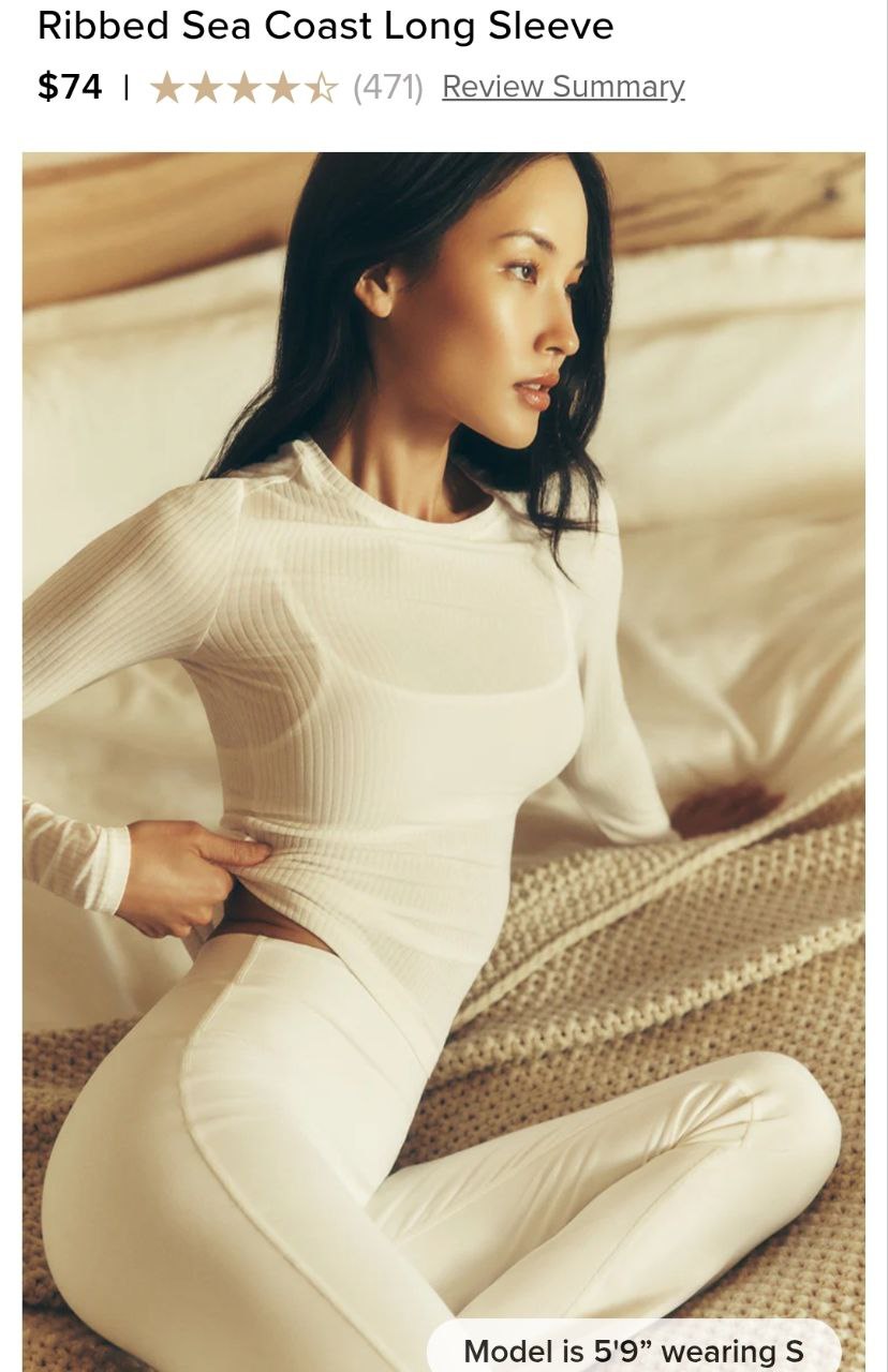 Ribbed Sea Coast Long Sleeve