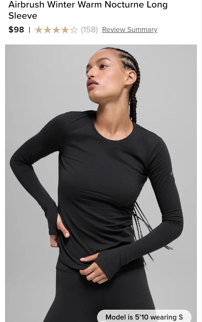 Airbrush Winter Warm Nocturne Long Sleeve