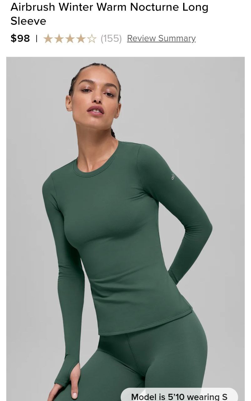 Airbrush Winter Warm Nocturne Long Sleeve