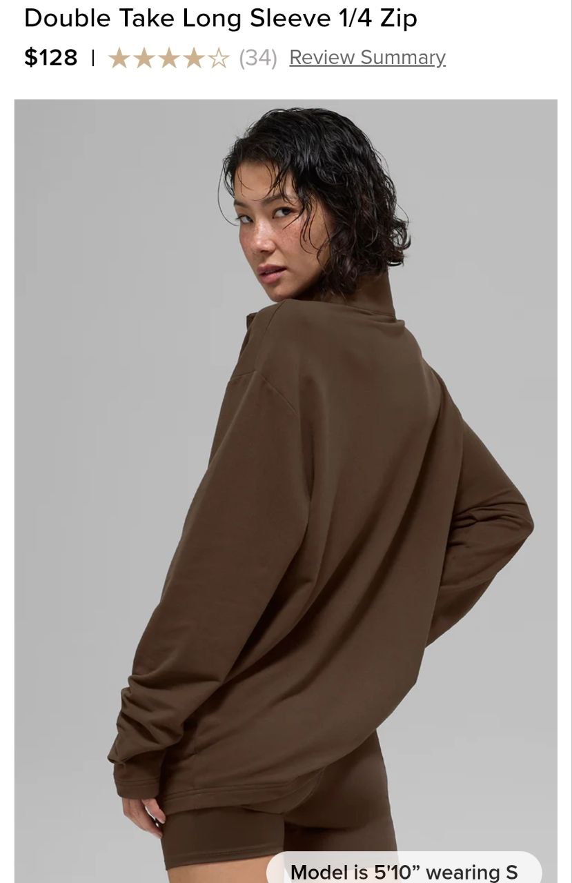 Double Take Long Sleeve 1/4 Zip