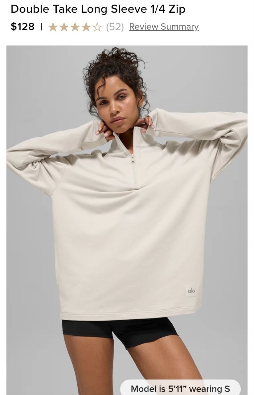 Double Take Long Sleeve 1/4 Zip