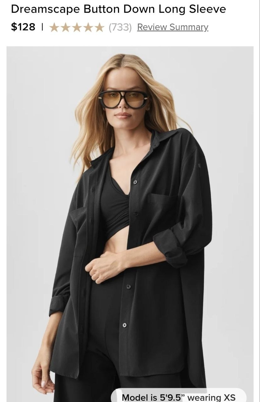 Dreamscape Button Down Long Sleeve
