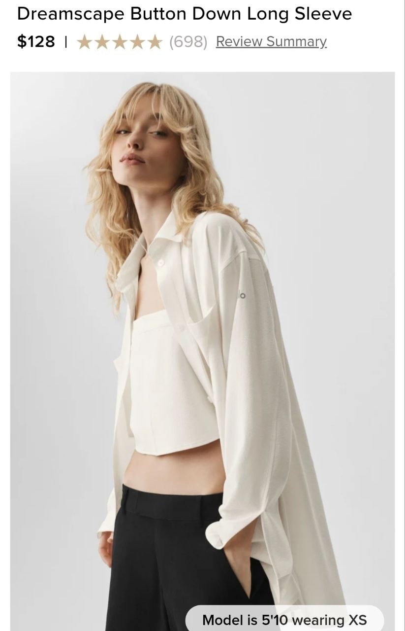 Dreamscape Button Down Long Sleeve