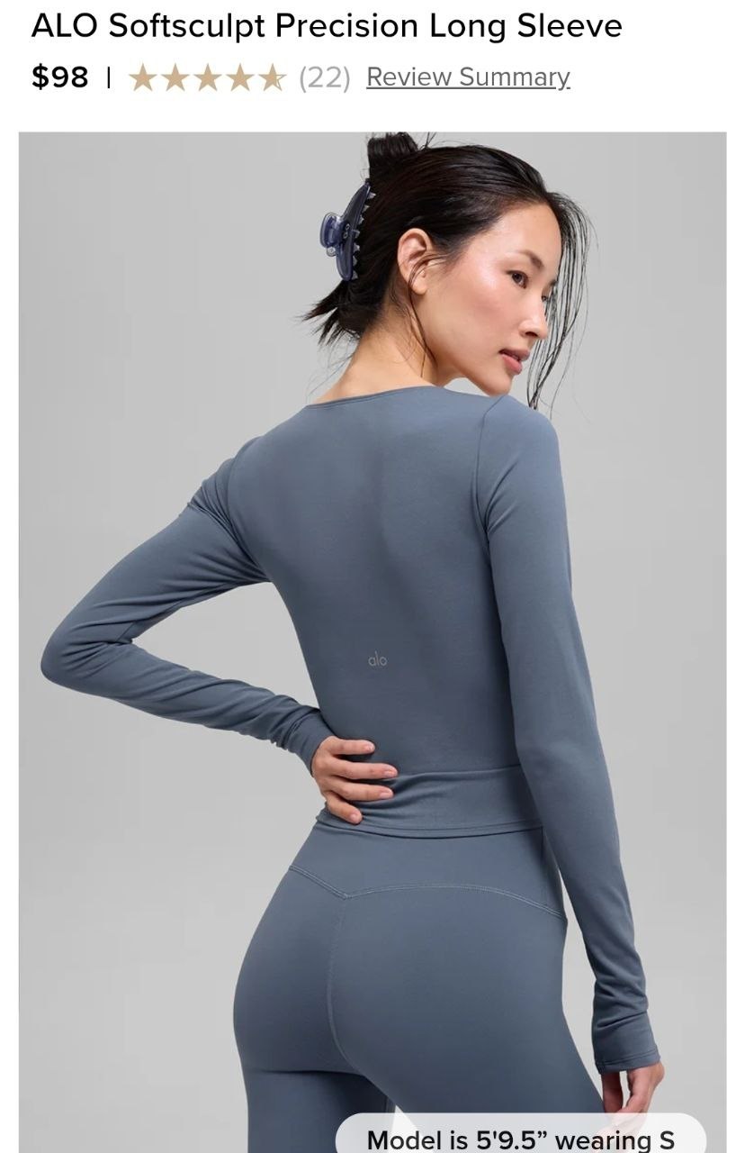 ALO Softsculpt Precision Long Sleeve