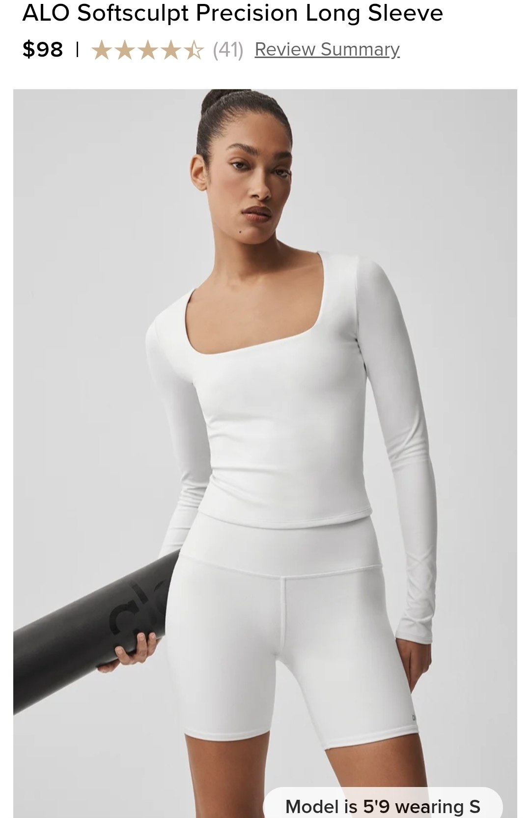 ALO Softsculpt Precision Long Sleeve