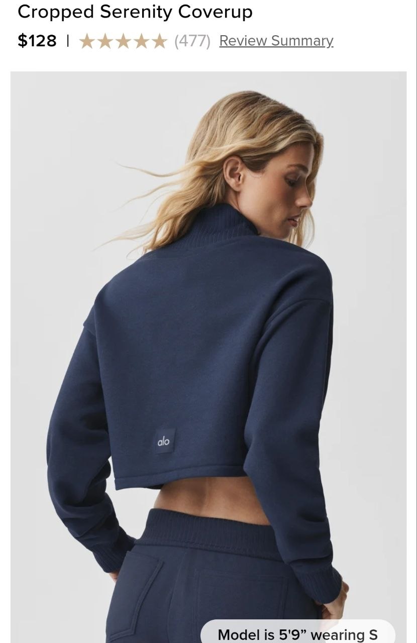 Cropped Serenity Coverup