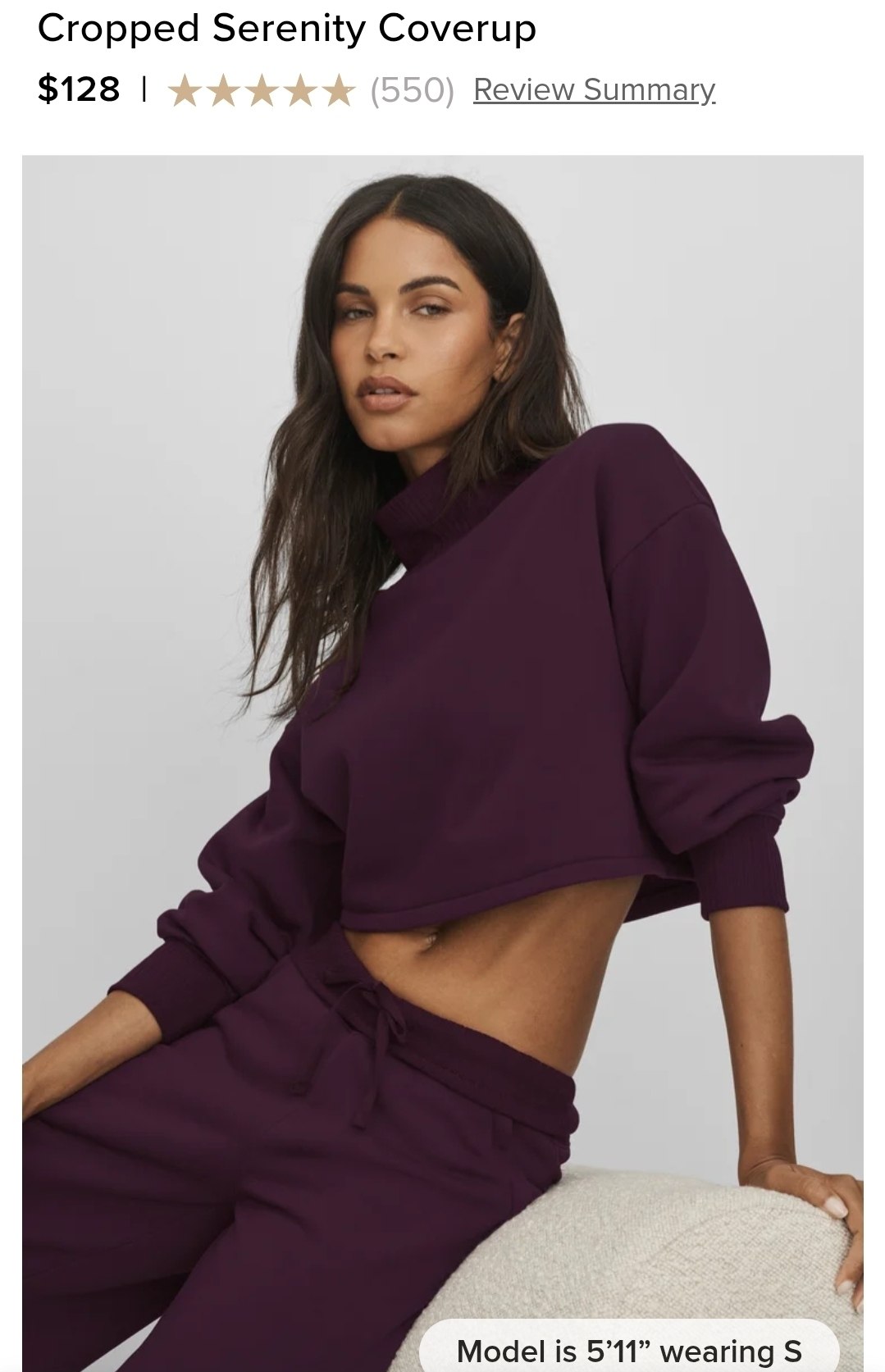 Cropped Serenity Coverup