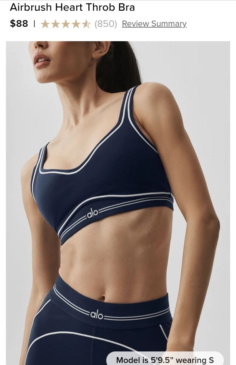 Airbrush Heart Throb Bra