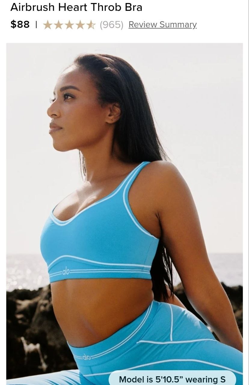 Airbrush Heart Throb Bra