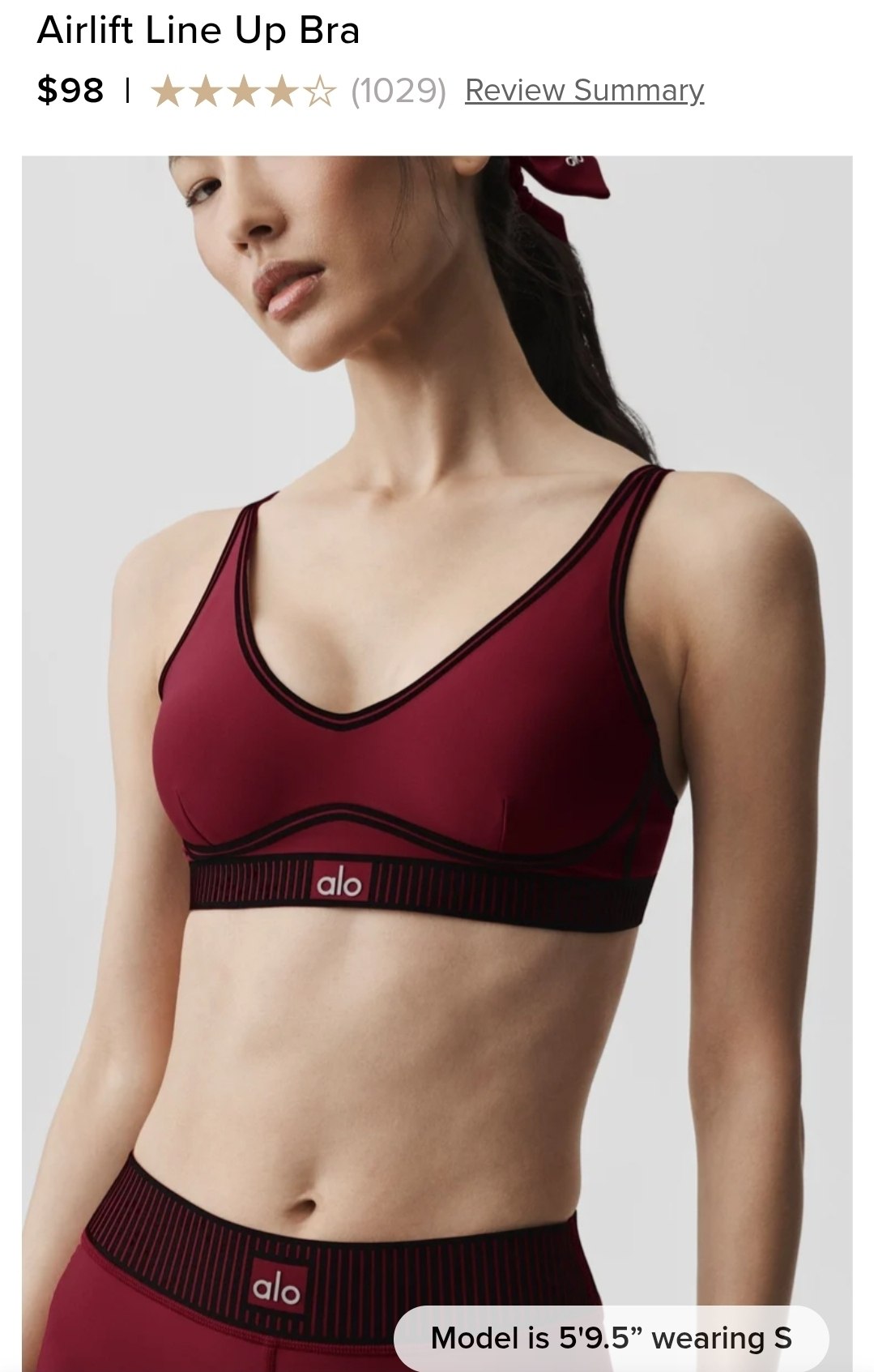 Airlift Line Up Bra