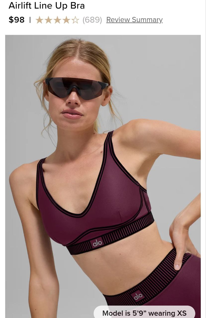 Airlift Line Up Bra