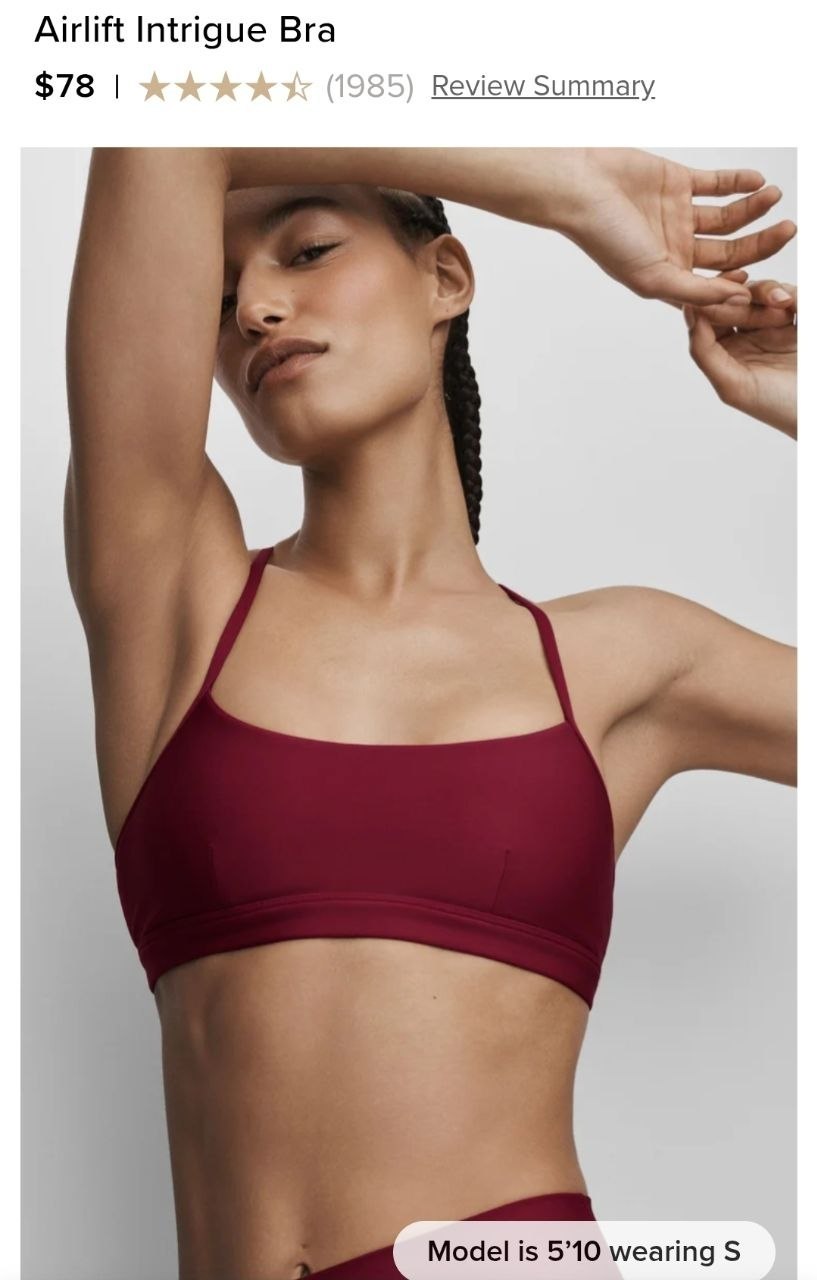 Airlift Intrigue Bra