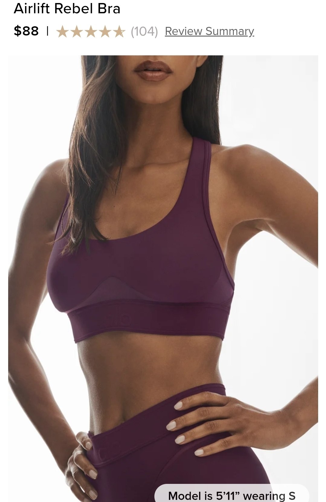Airlift Rebel Bra
