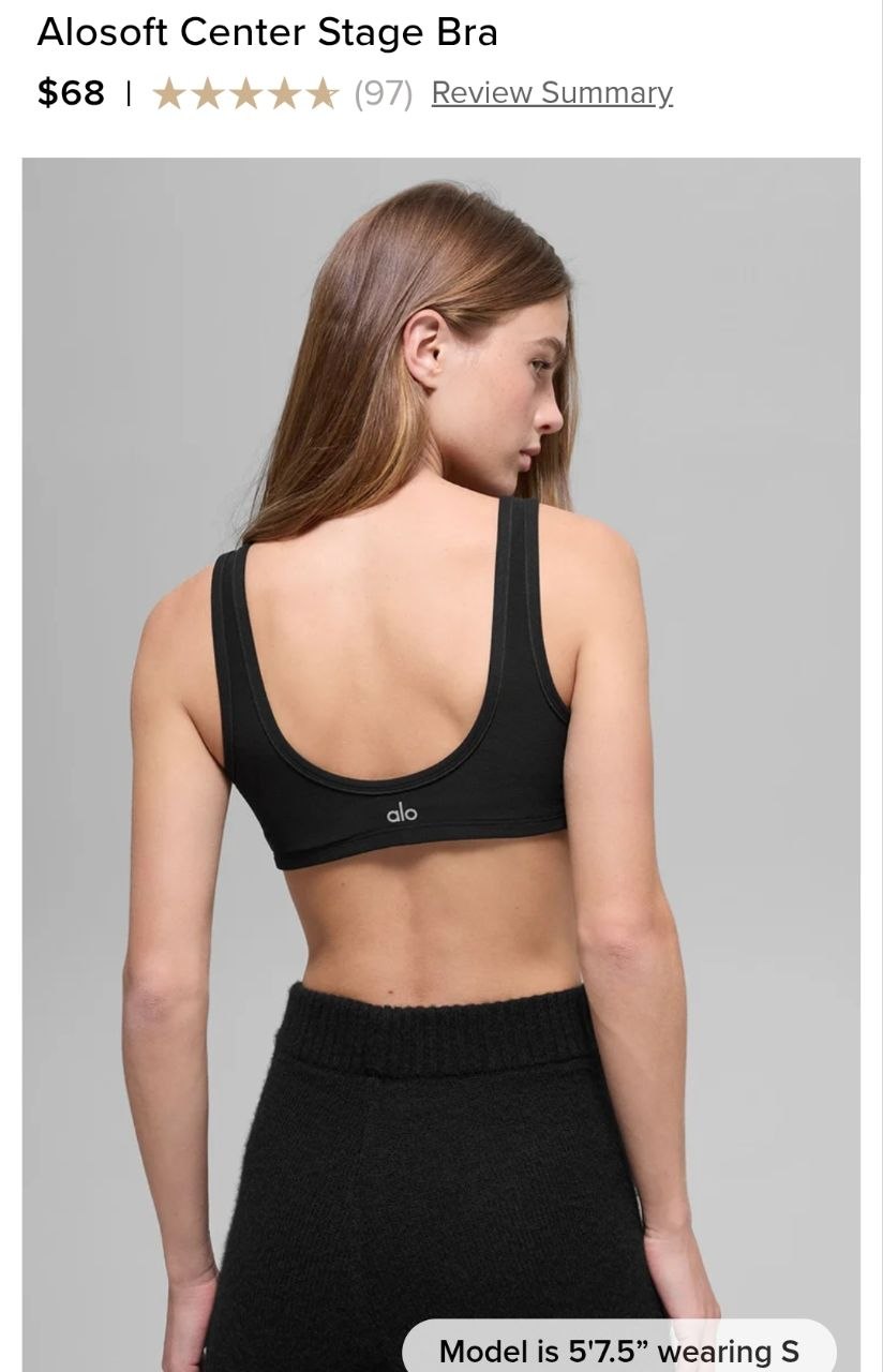Alosoft Center Stage Bra
