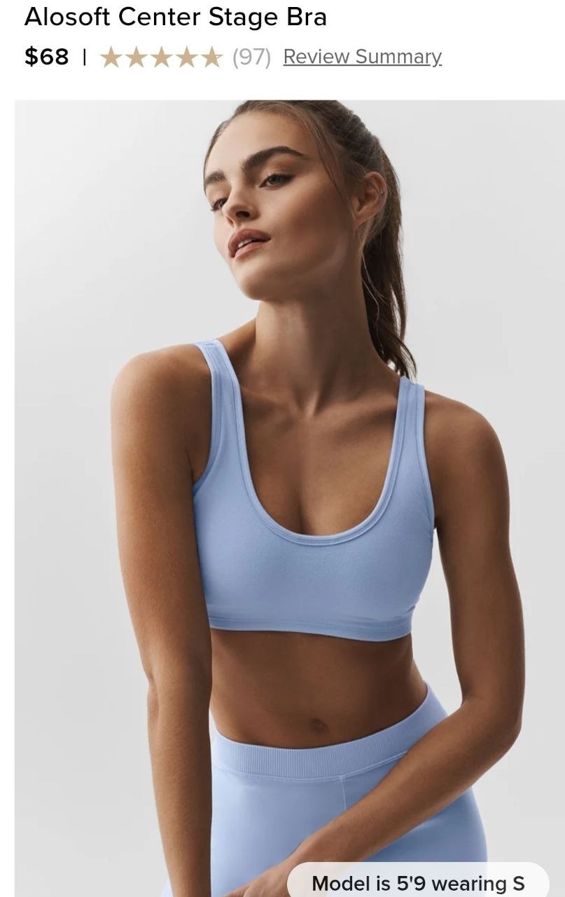 Alosoft Center Stage Bra