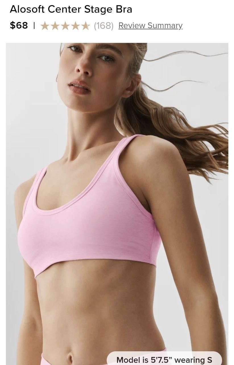 Alosoft Center Stage Bra
