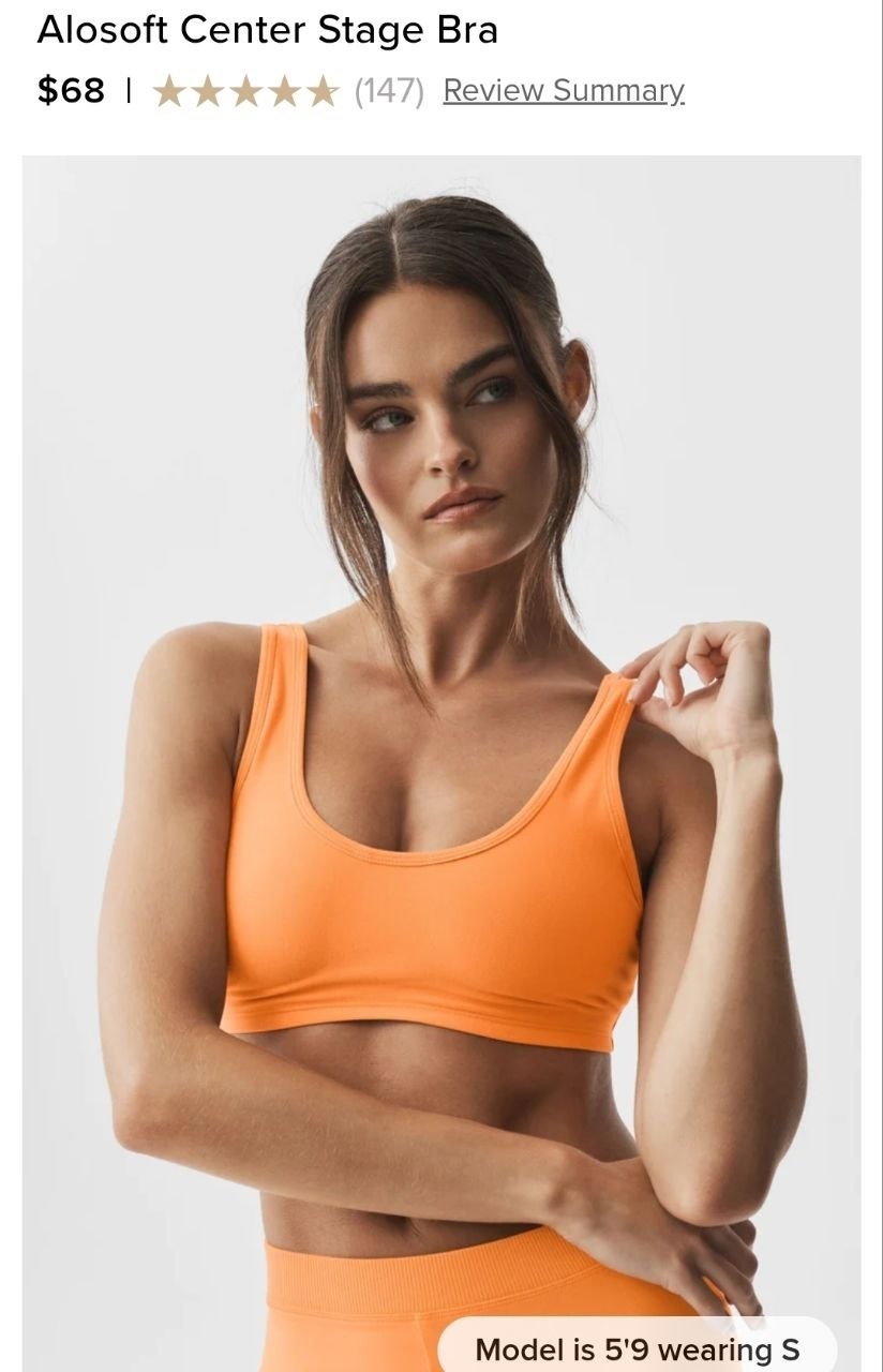 Alosoft Center Stage Bra