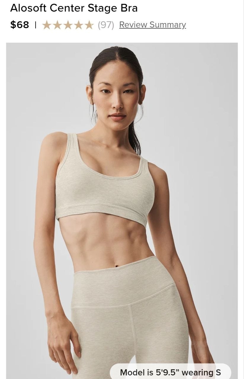Alosoft Center Stage Bra