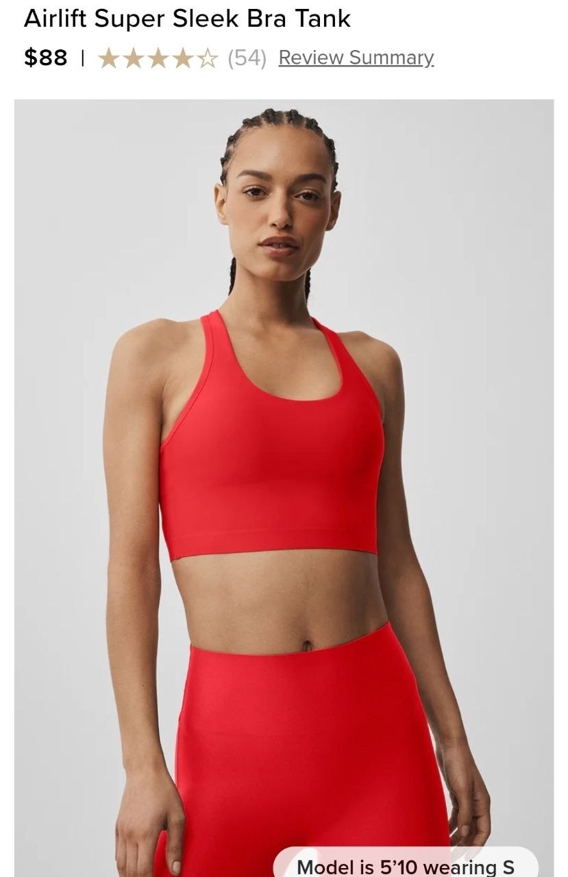 Airlift Super Sleek Bra Tank