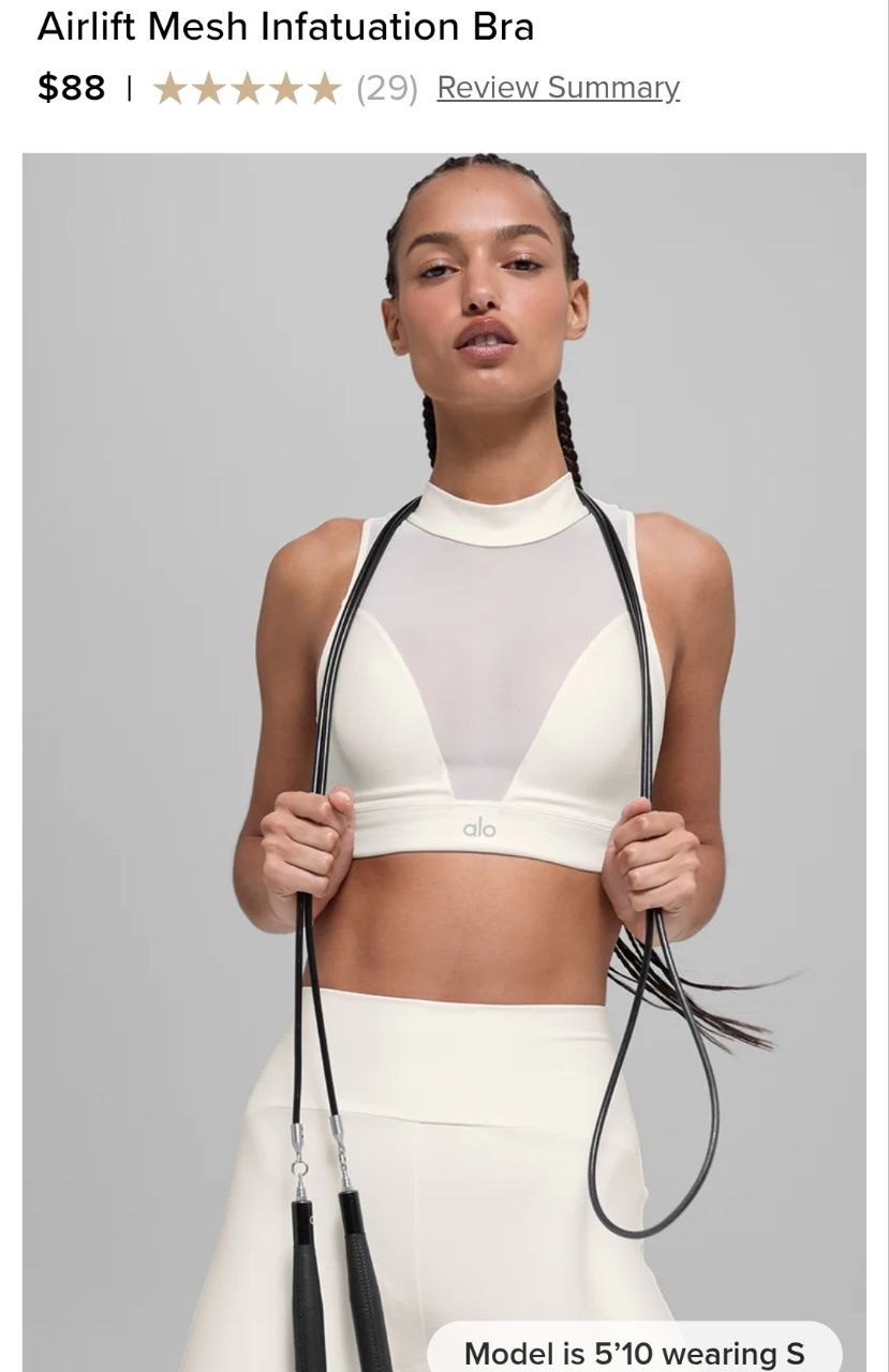 Airlift Mesh Infatuation Bra