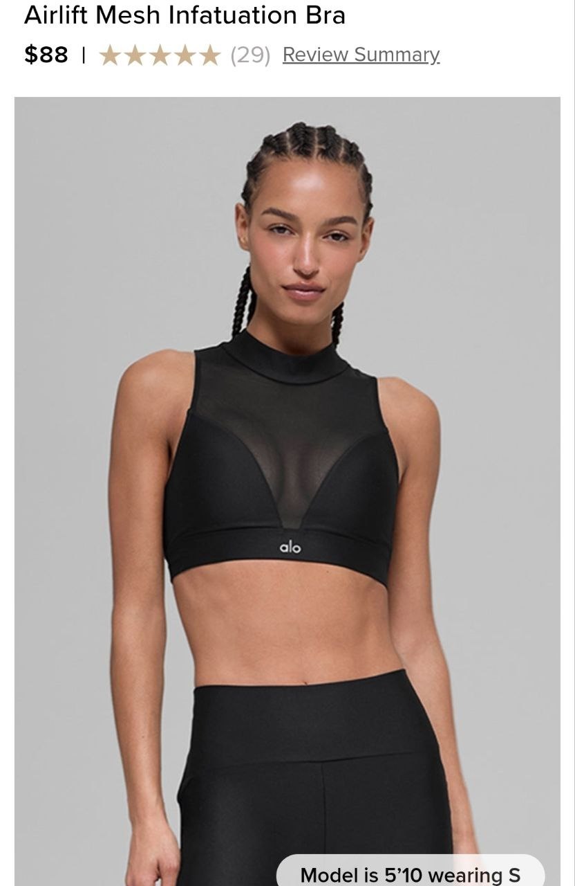 Airlift Mesh Infatuation Bra