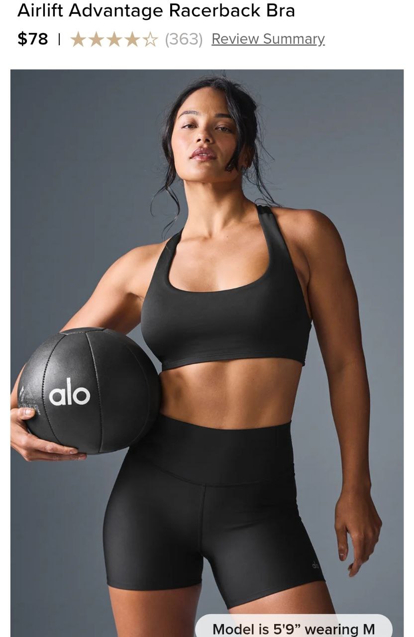 Airlift Advantage Racerback Bra