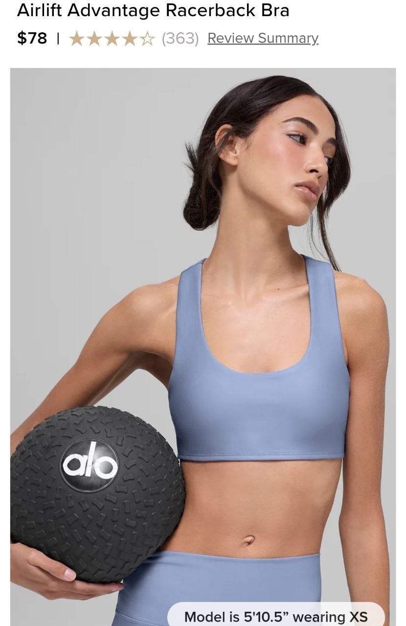 Airlift Advantage Racerback Bra