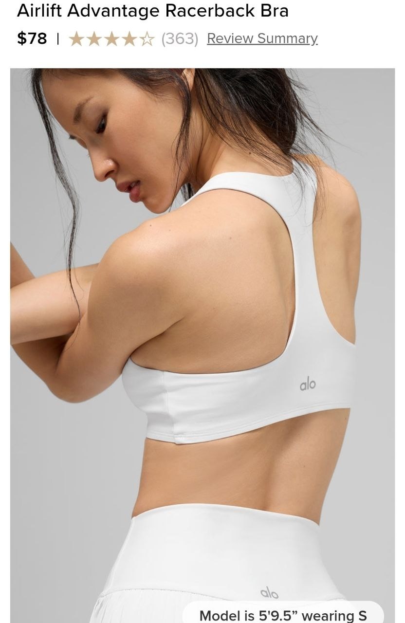 Airlift Advantage Racerback Bra