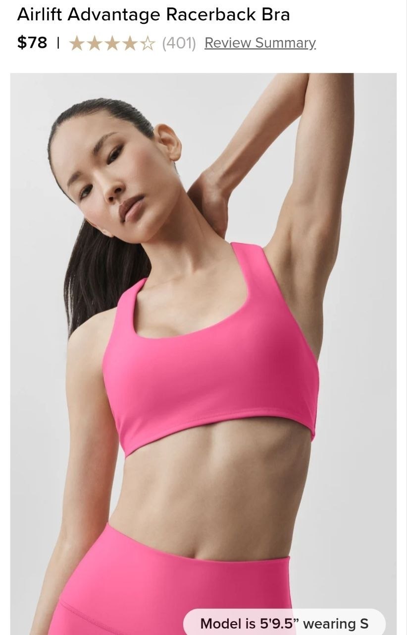 Airlift Advantage Racerback Bra